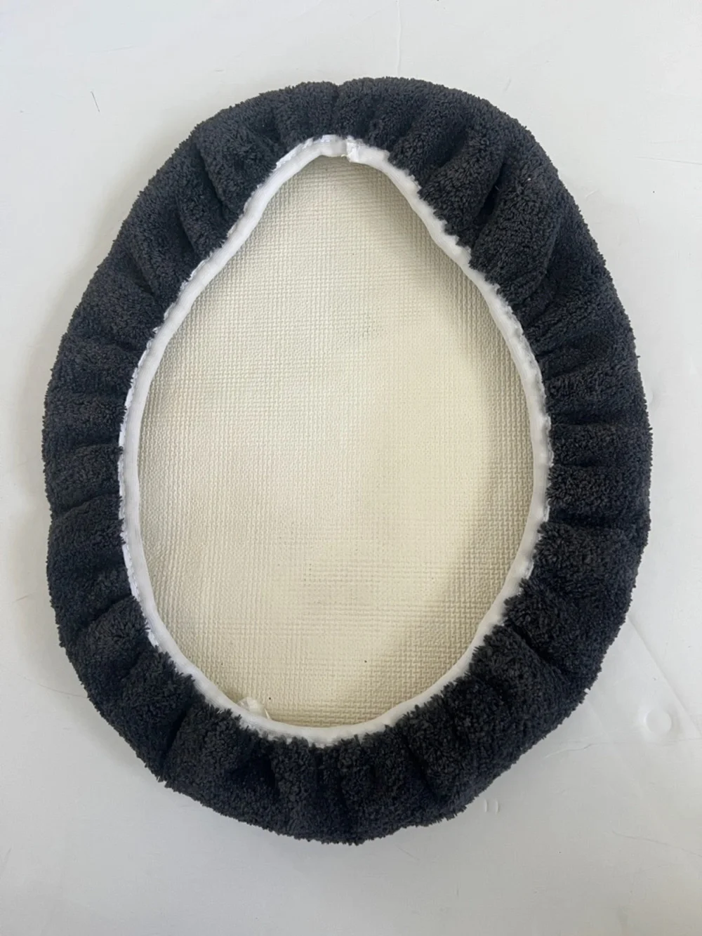Better Homes And Gardens Gray and Oval Toilet Lid Cover